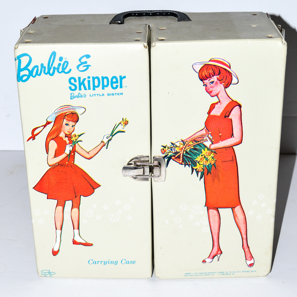 Barbie's Dream House with Barbie and Skipper Dolls and Carrying Cases