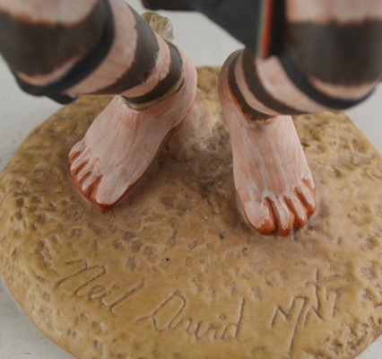 Three Neil David Hopi Kachina Series L/E Porcelain Figurines