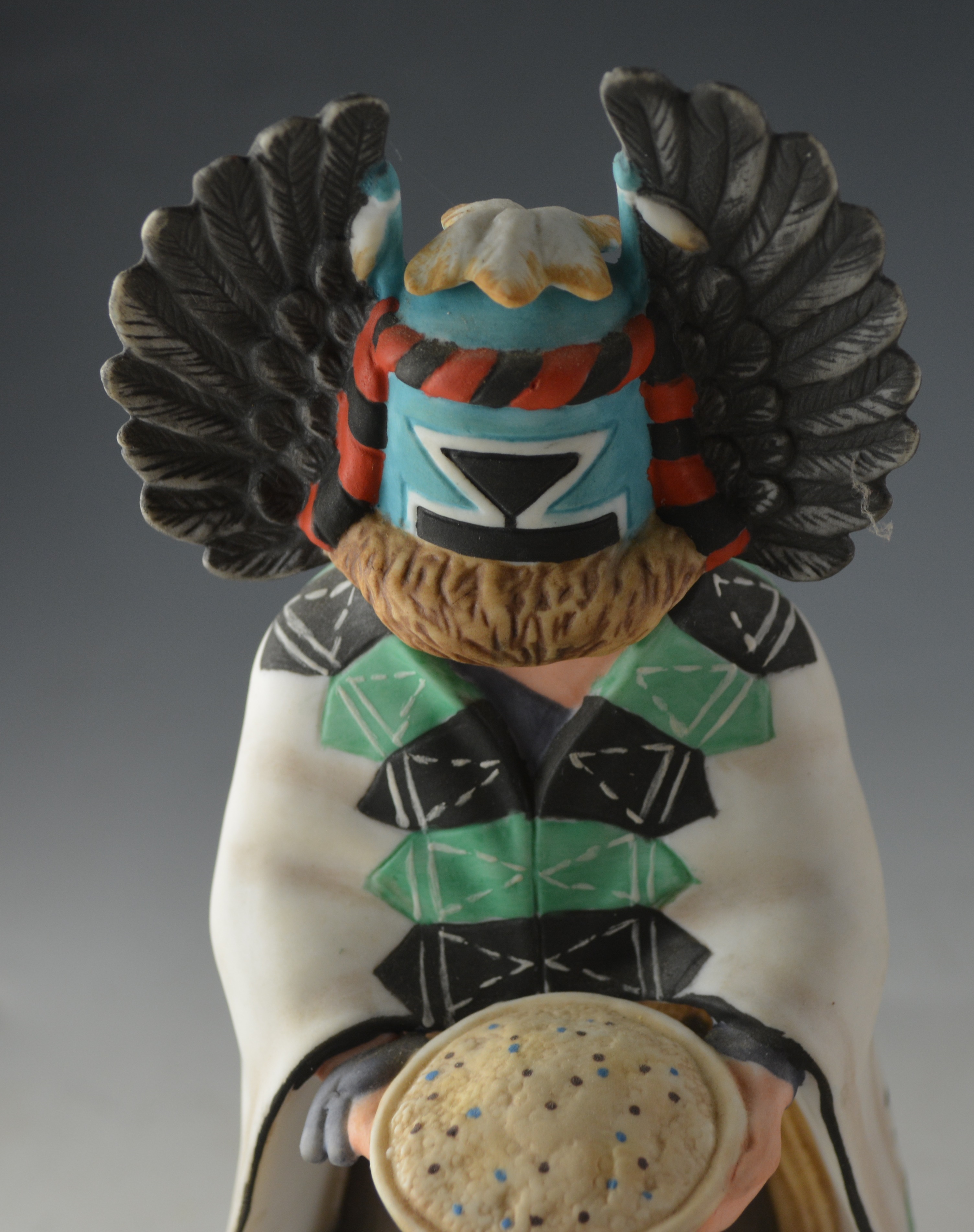 Three Neil David Hopi Kachina Series L/E Porcelain Figurines