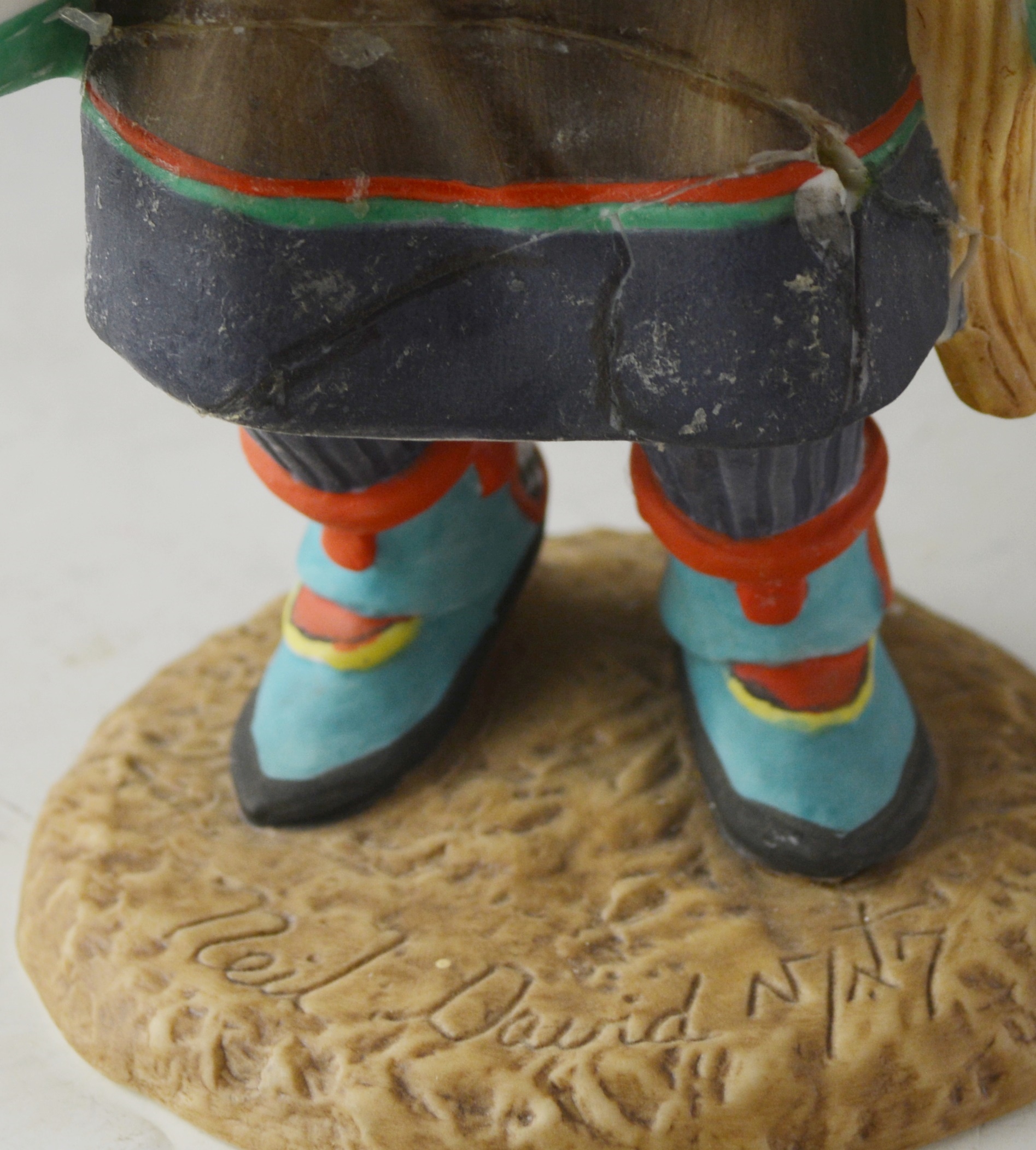 Three Neil David Hopi Kachina Series L/E Porcelain Figurines