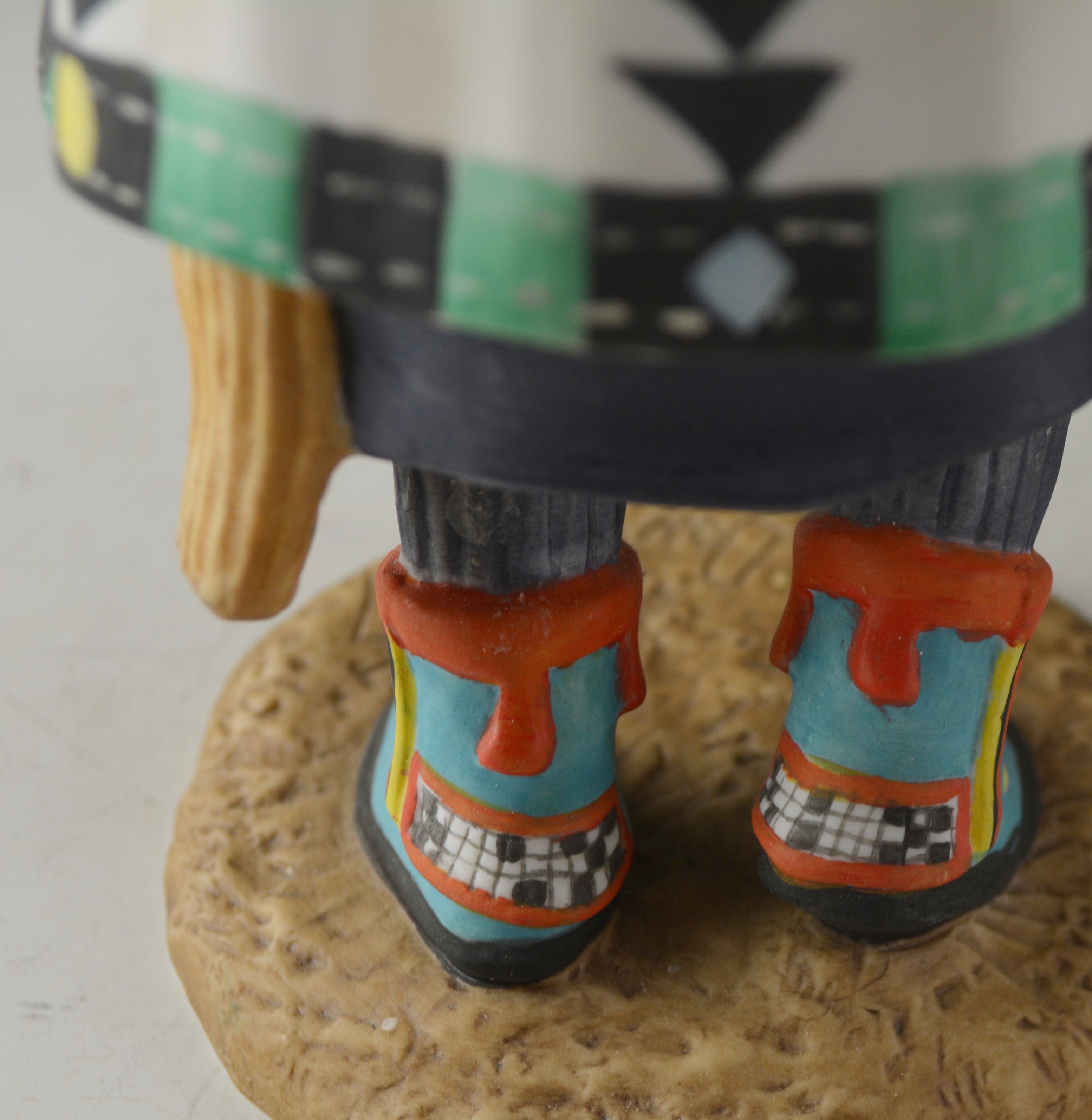 Three Neil David Hopi Kachina Series L/E Porcelain Figurines