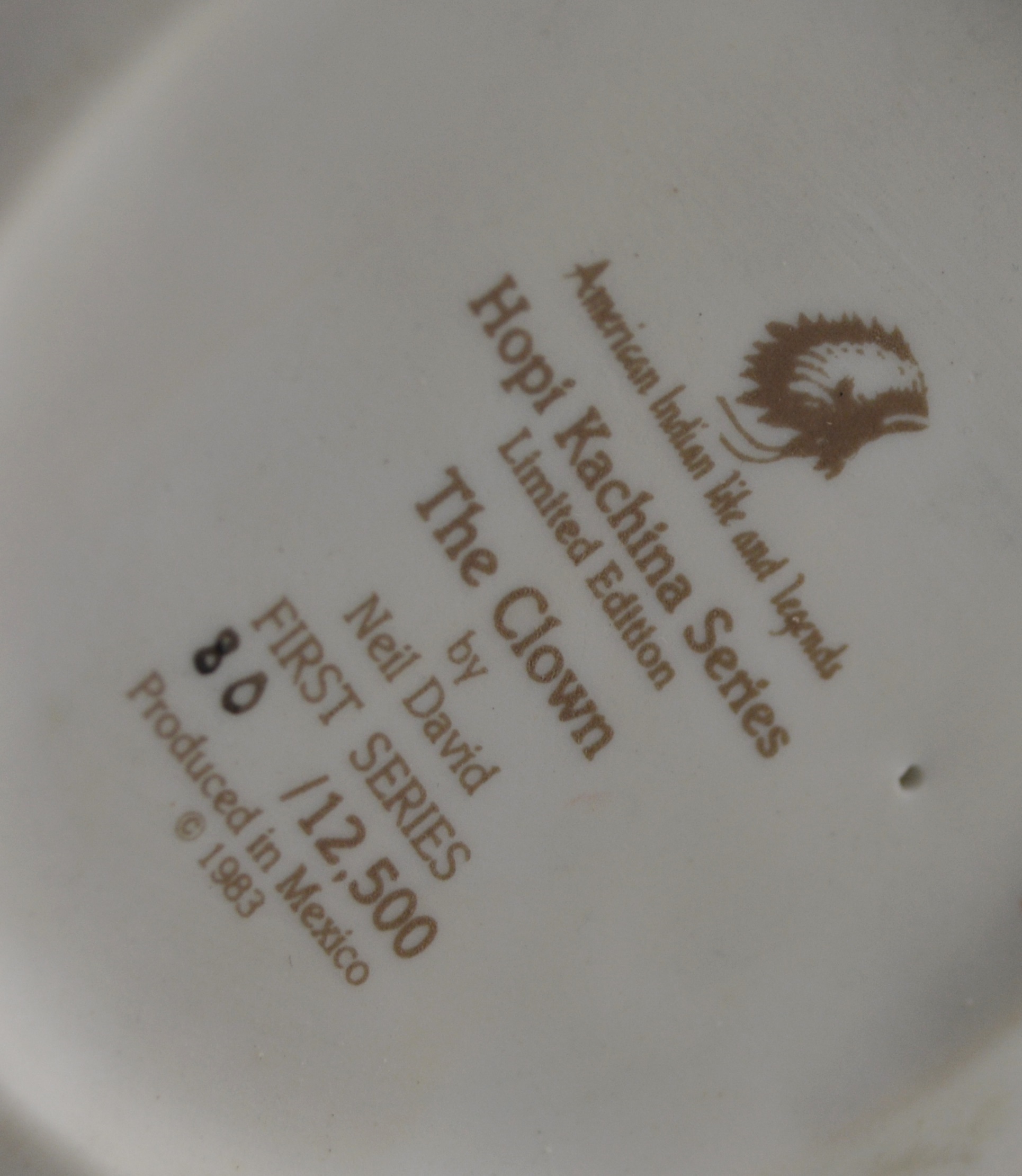 Three Neil David Hopi Kachina Series L/E Porcelain Figurines