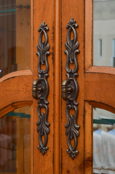 Broyhill Furniture Pine China Cabinet