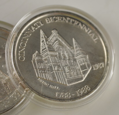 Three Cincinnati Bicentennial .999 Fine Silver Coins