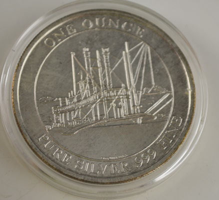 Three Cincinnati Bicentennial .999 Fine Silver Coins