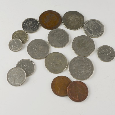 Group of Foreign Coins