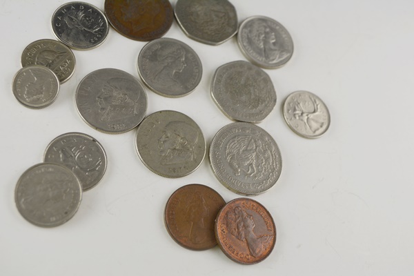 Group of Foreign Coins