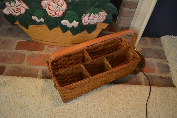 Metal Fireplace Screen, Two Floor Lamps and More