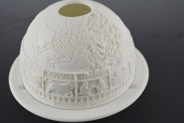 Bernardaud Limoges Astrological Porcelain Votive