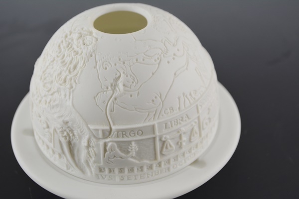 Bernardaud Limoges Astrological Porcelain Votive