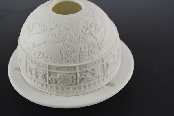 Bernardaud Limoges Astrological Porcelain Votive