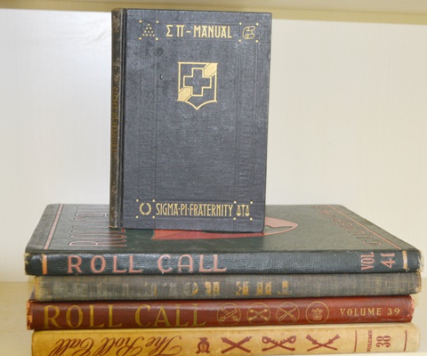 Four Culver Military Academy "The Roll Call" Year Books