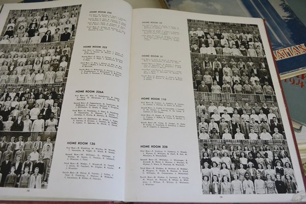 University of Cincinnati and Withrow High School Hardcover Year Books