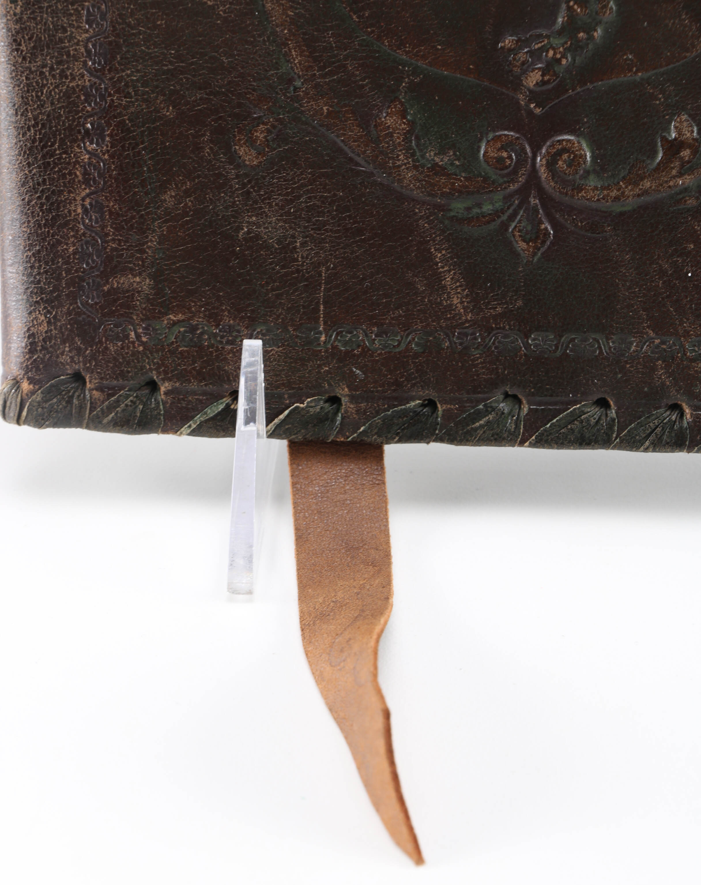 Heraldic Leather Book Cover