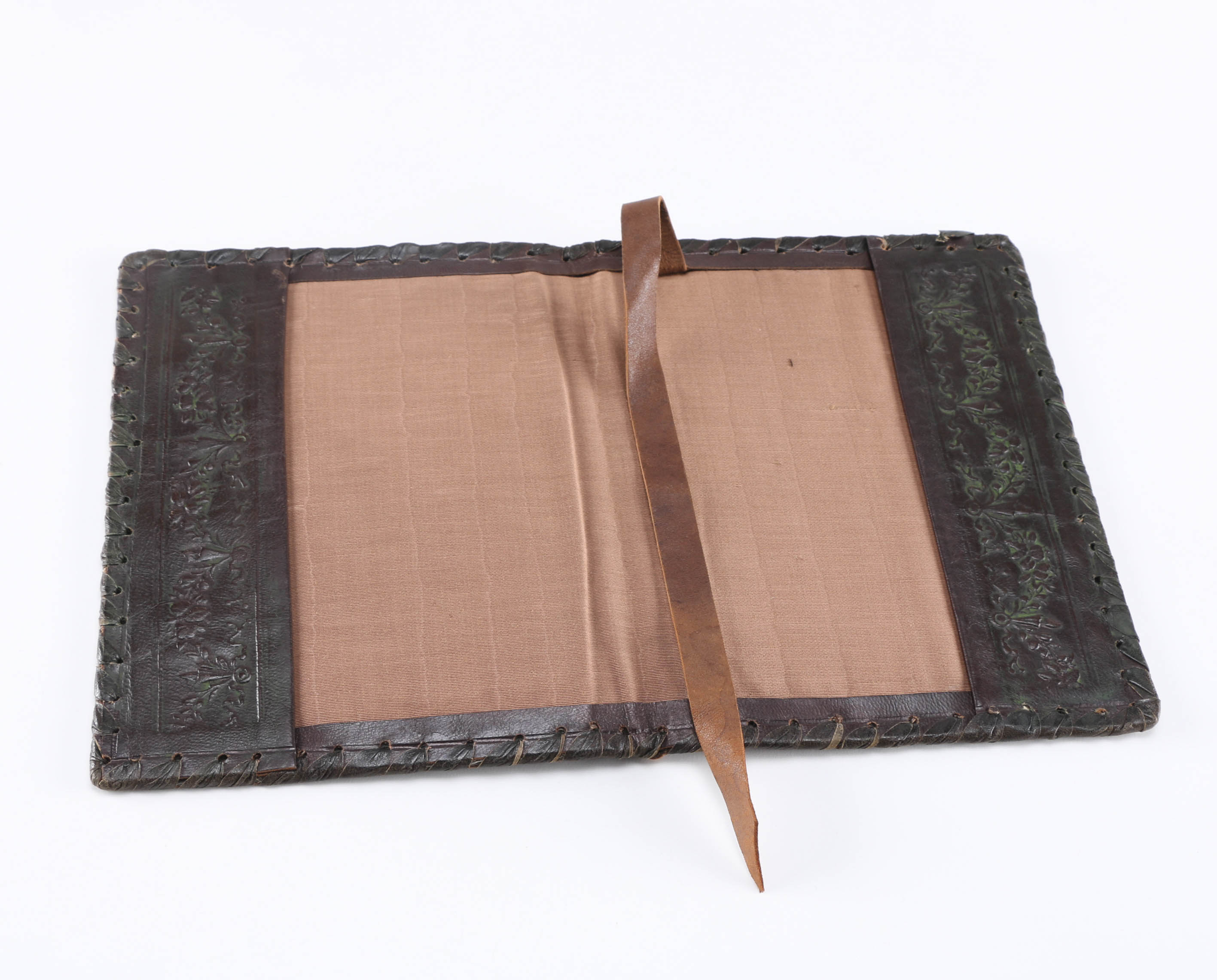 Heraldic Leather Book Cover