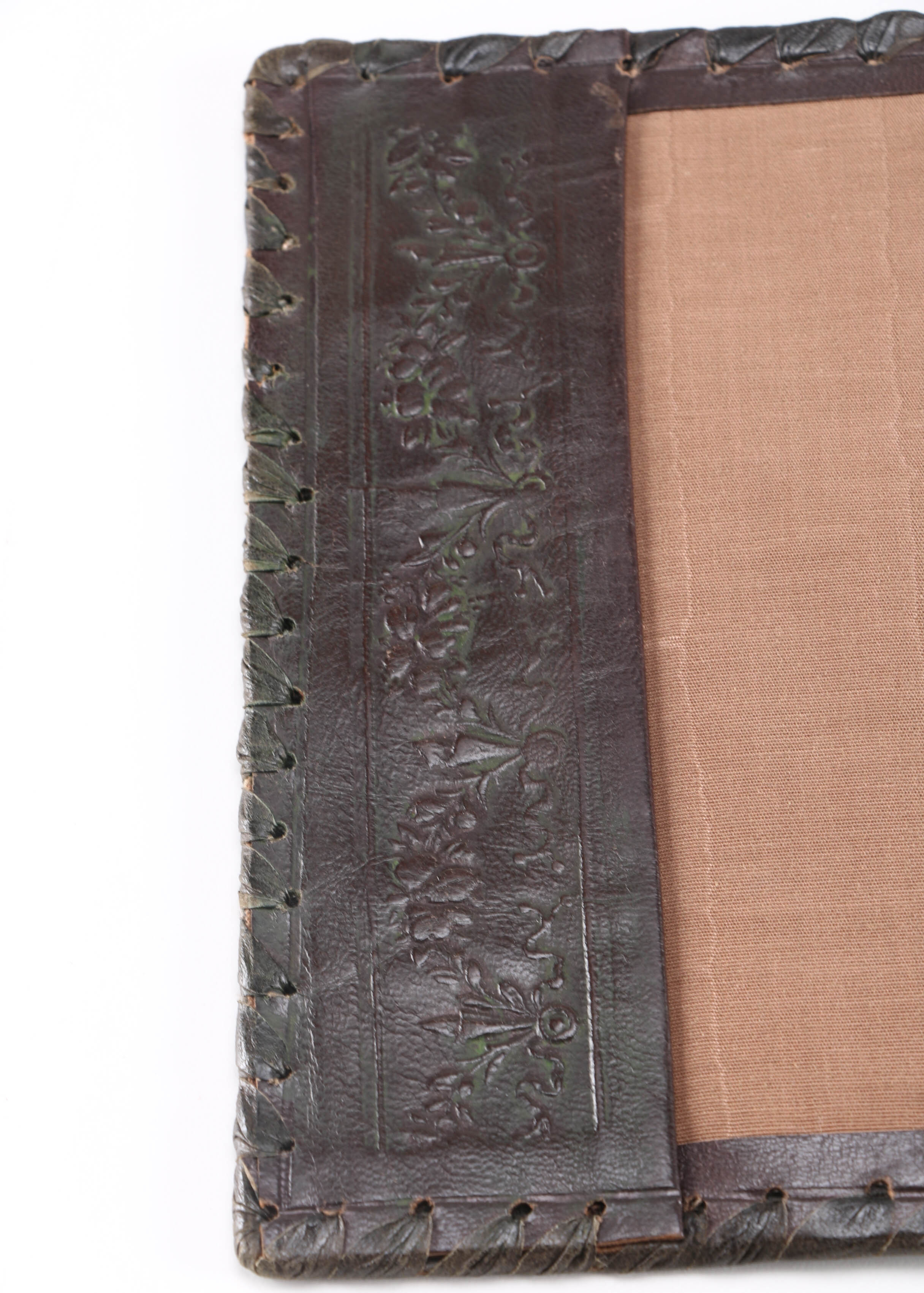 Heraldic Leather Book Cover