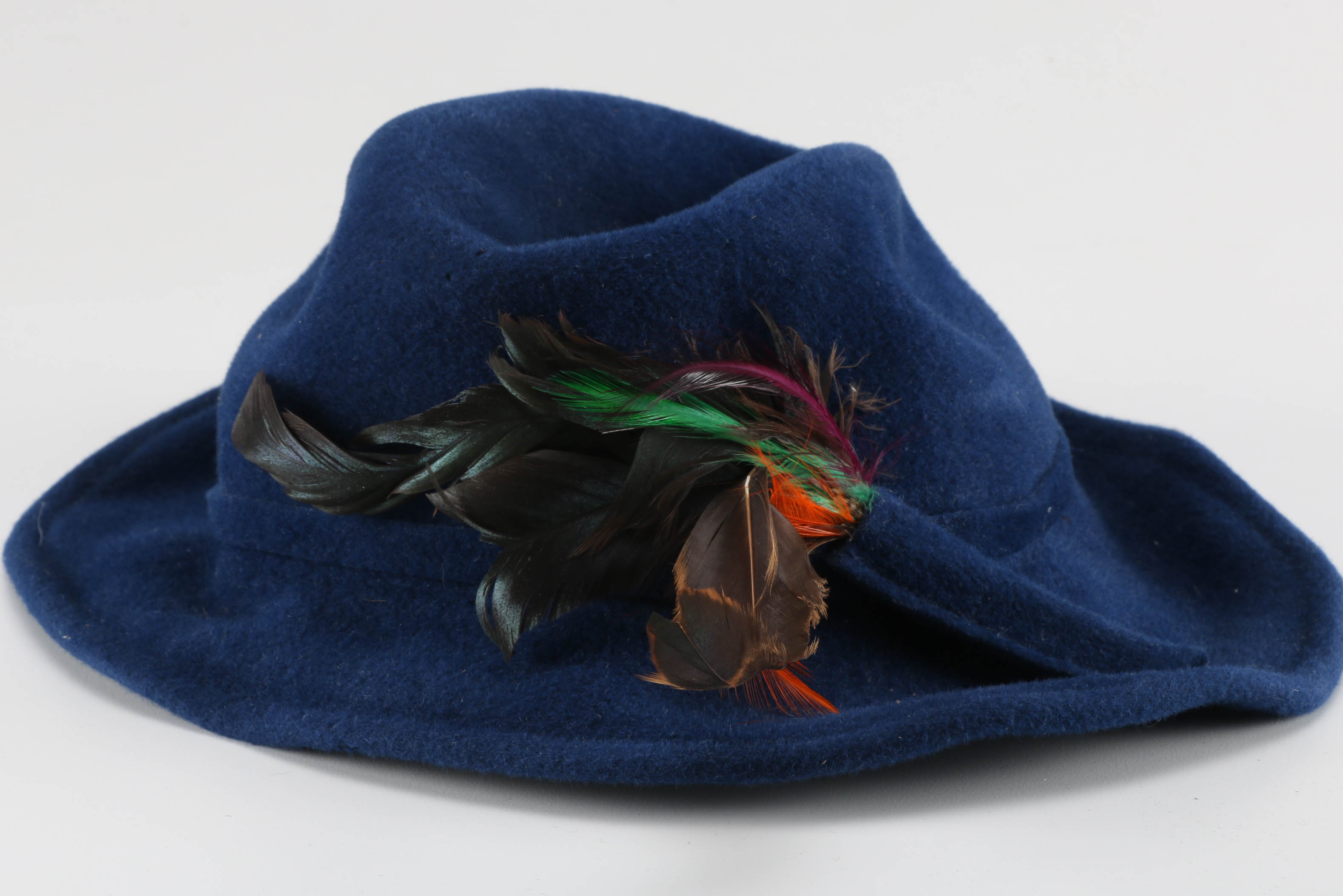 Purple and Blue Hats