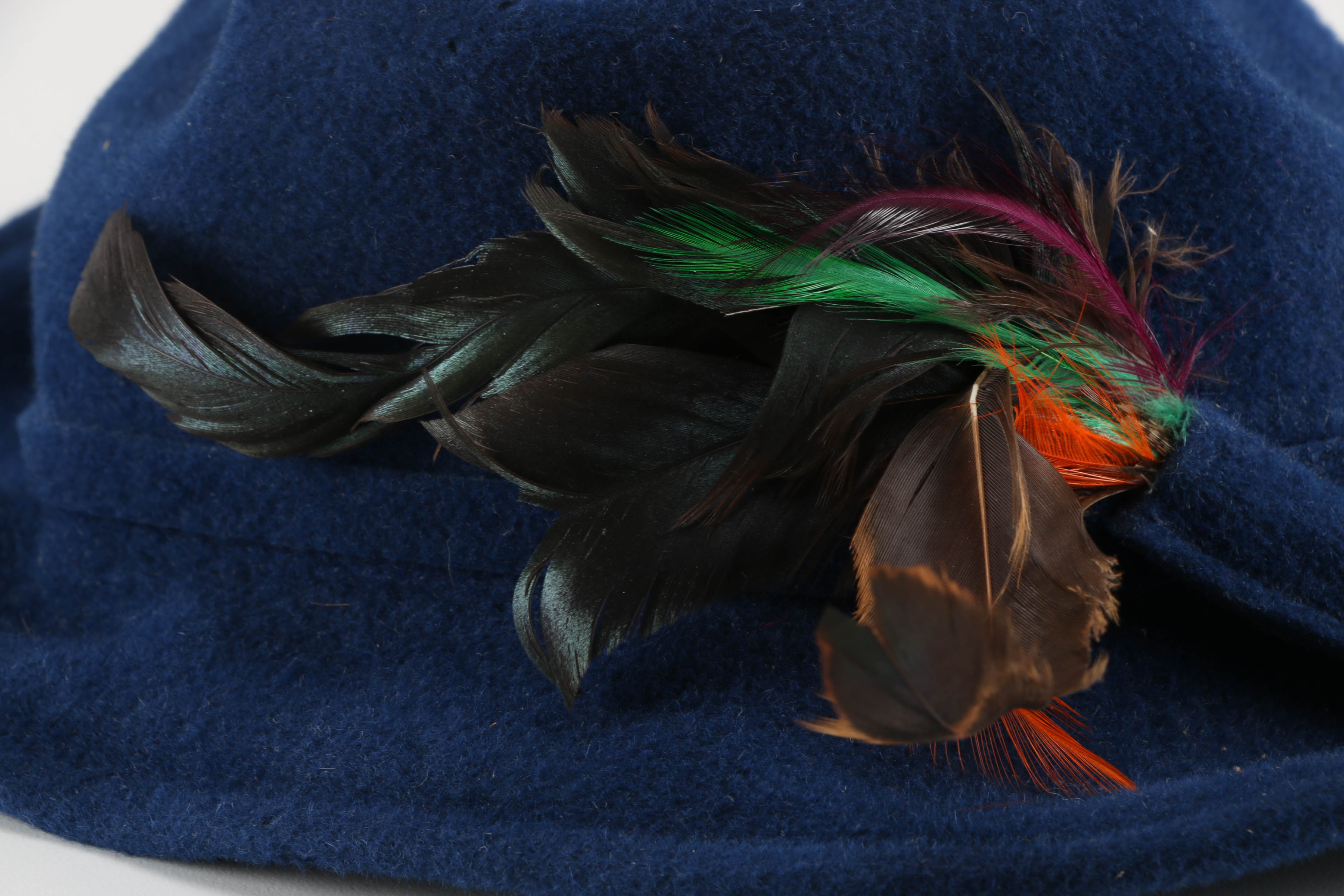 Purple and Blue Hats