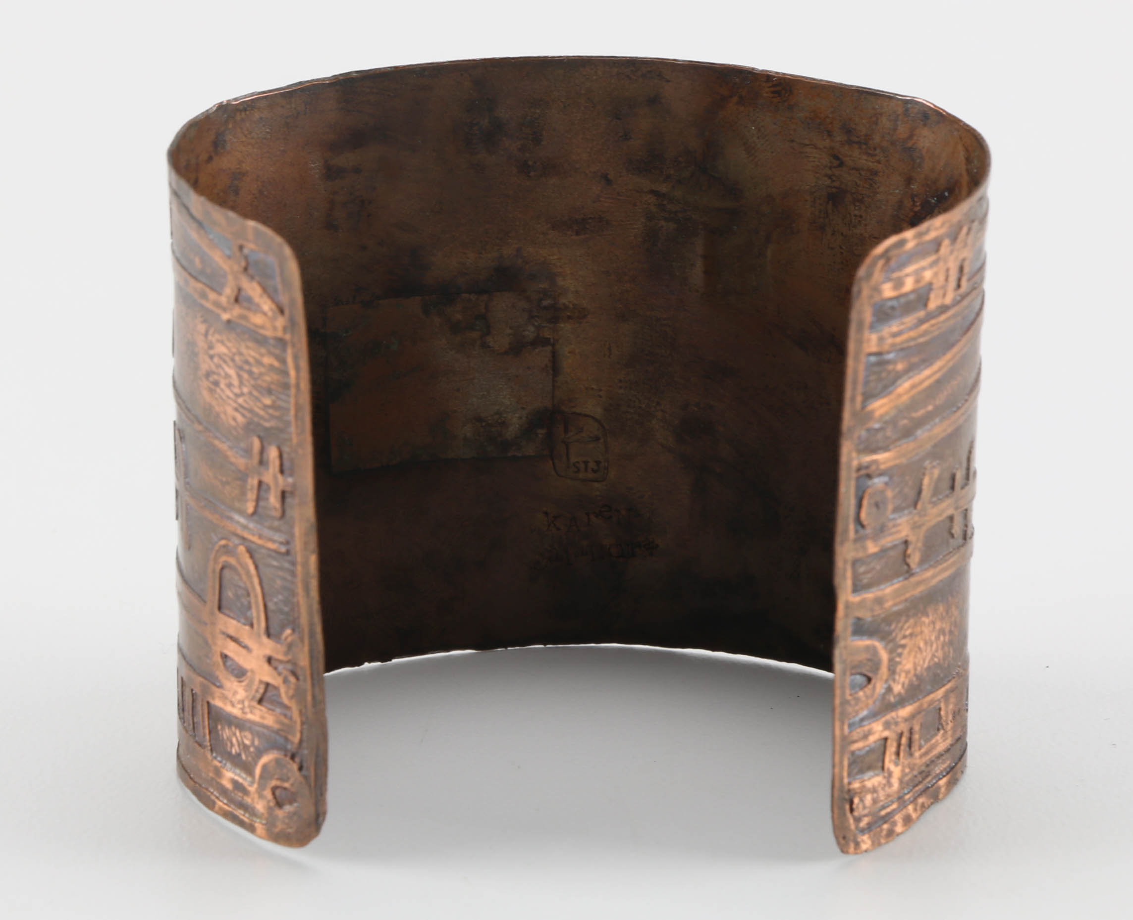 Karen Copper Cuff Bracelet