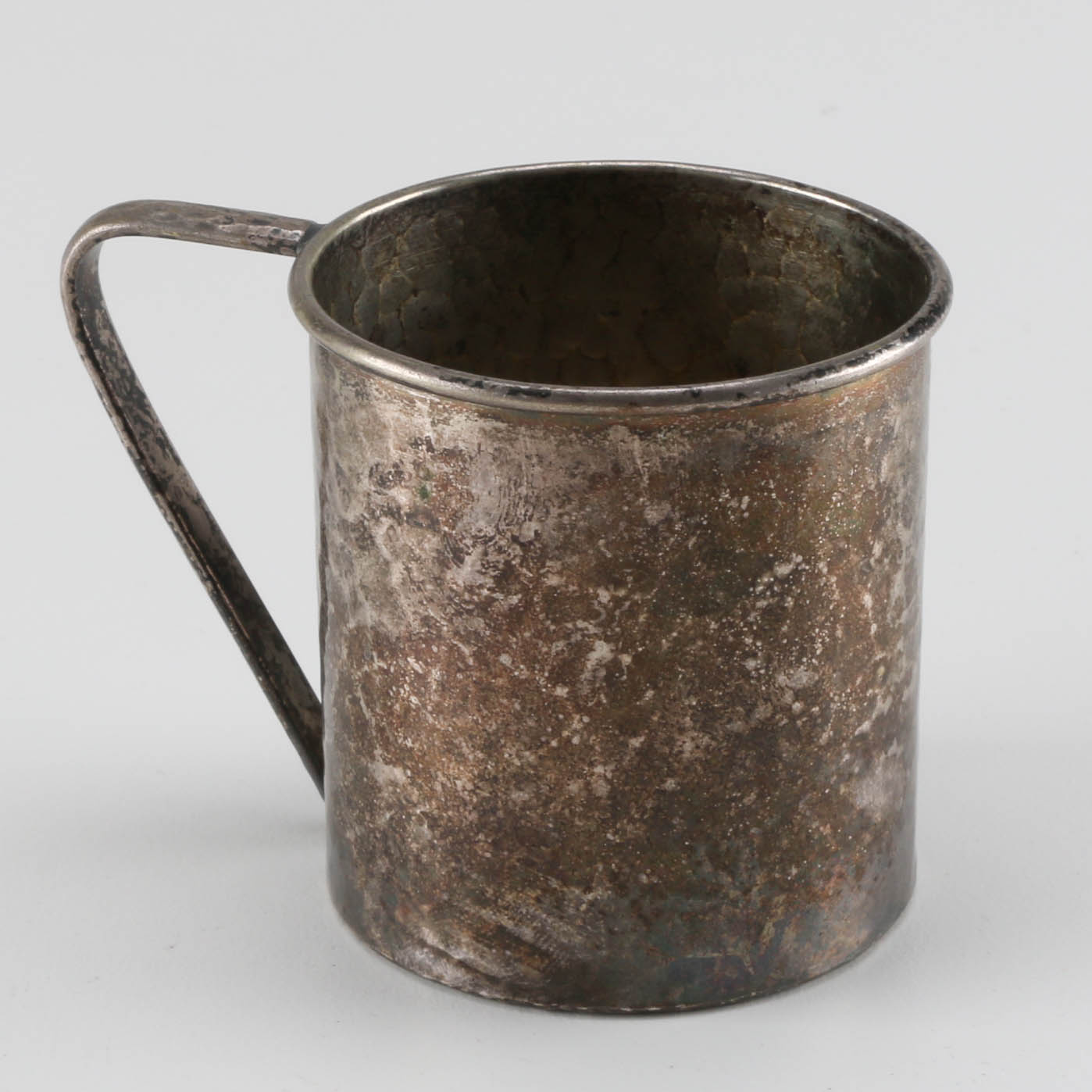 Paye & Baker Hammered Silver Plated Cup
