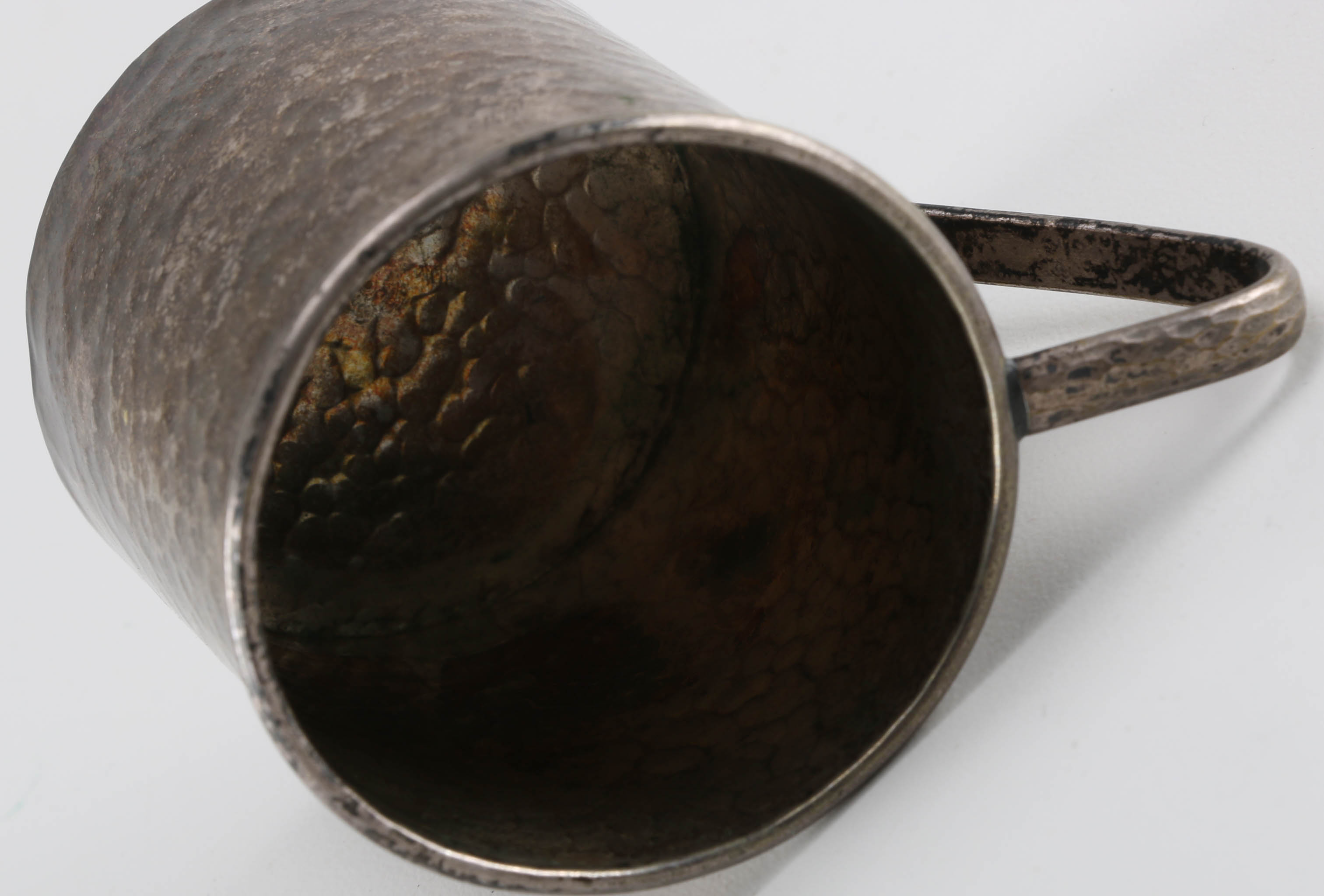 Paye & Baker Hammered Silver Plated Cup