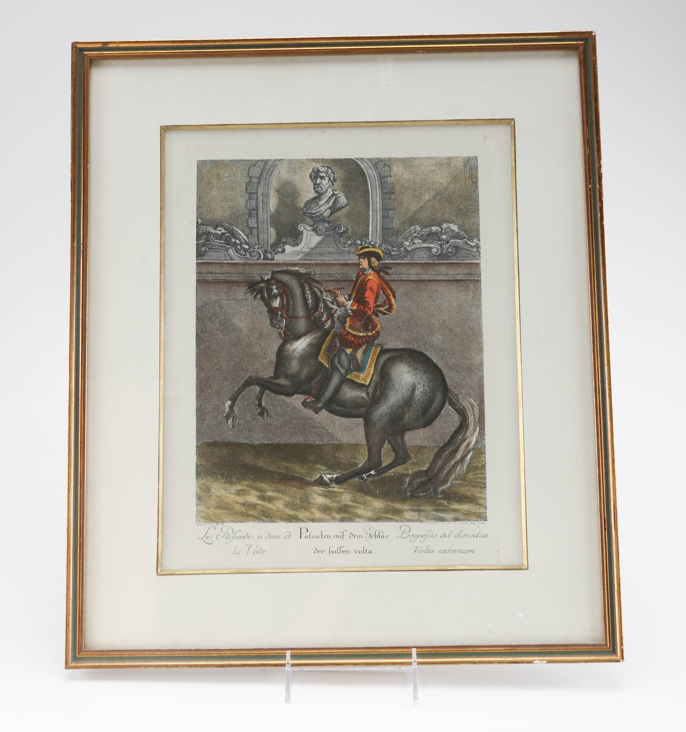 Johann Elias Ridinger Soft Ground Stipple Engravings