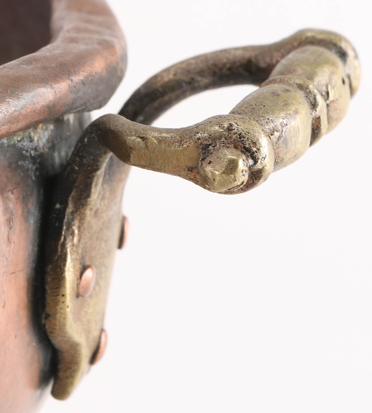 Antique Russian Copper Chafing Dish