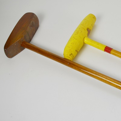Pair of Vintage Polo Mallets