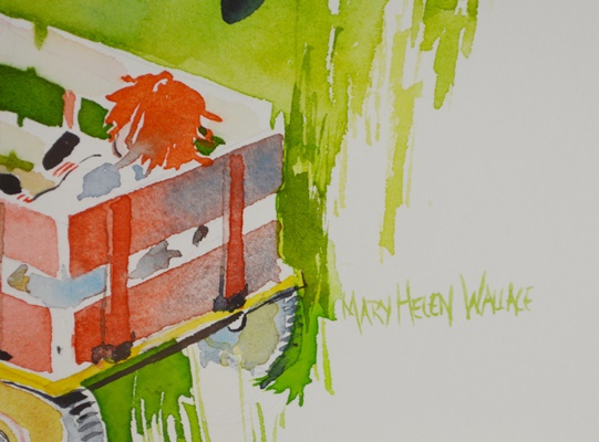 Mary Helen Wallace Watercolor