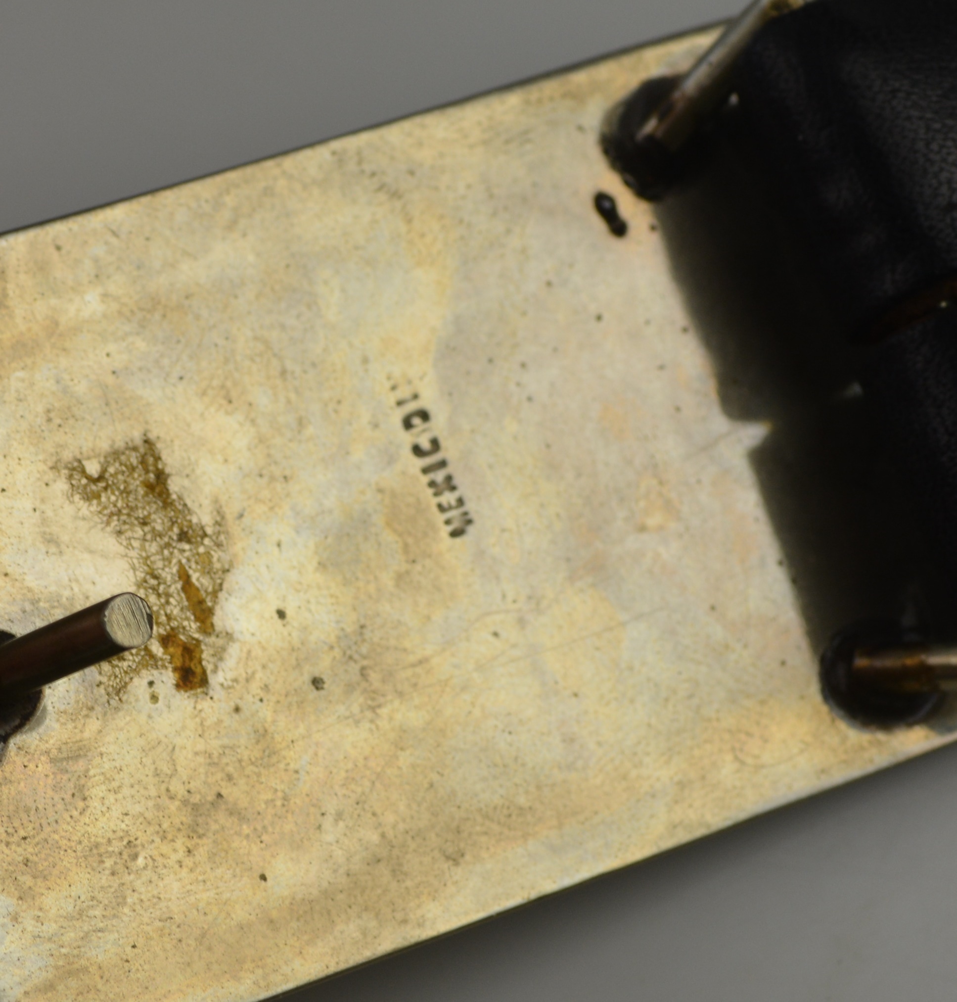 Three Leather Belts with Decorative Buckles