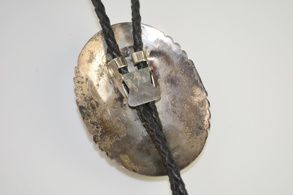 J.W. Toadlena Sterling Silver Bolo
