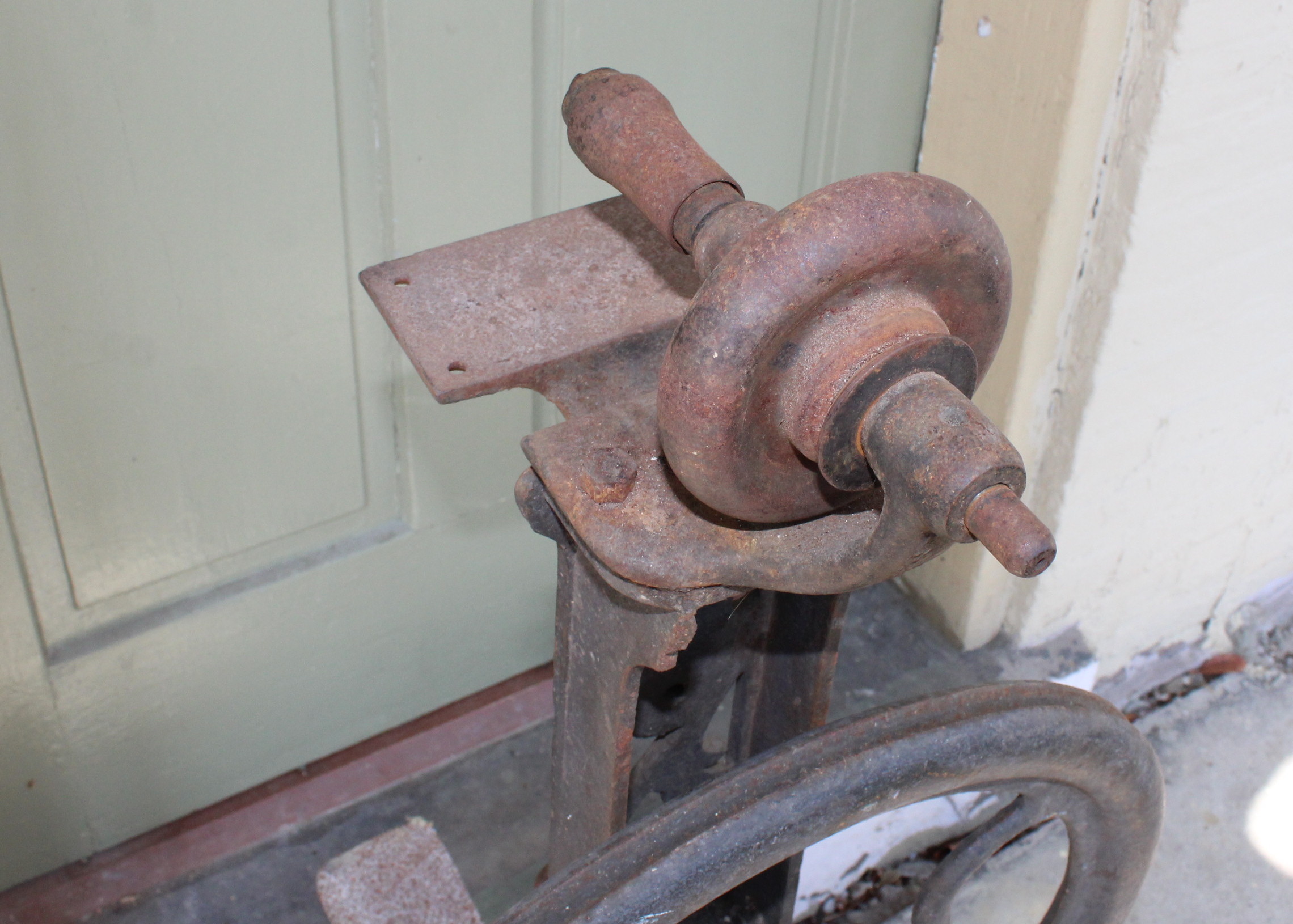 Antique Cast Iron Machine Tool