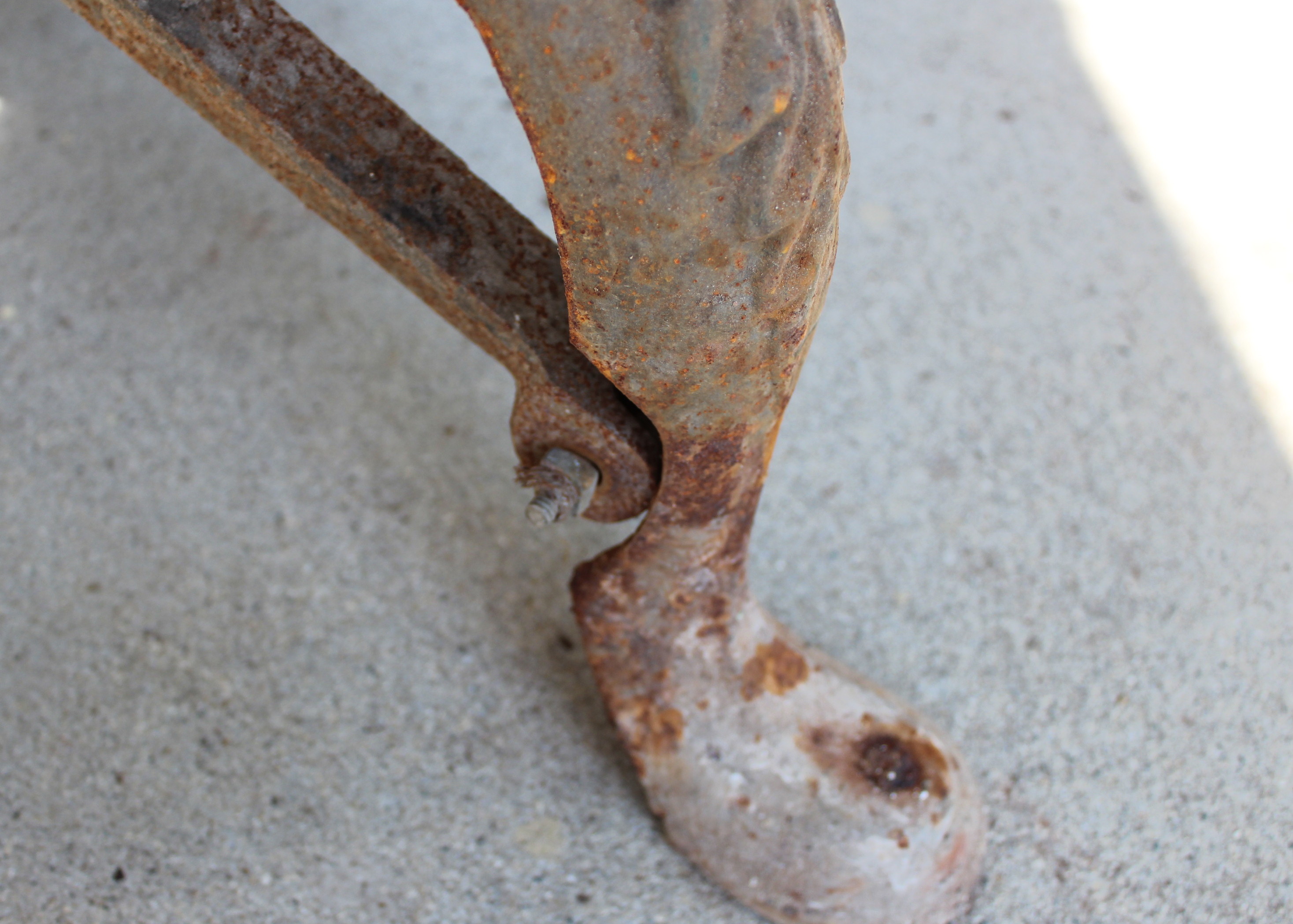 Antique Cast Iron Machine Tool