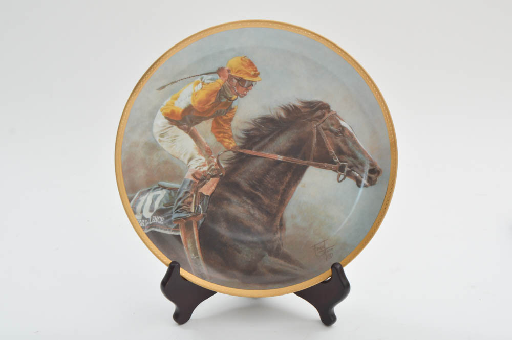 Fred Stone "Sunday Silence" Limited Edition Plate with COA