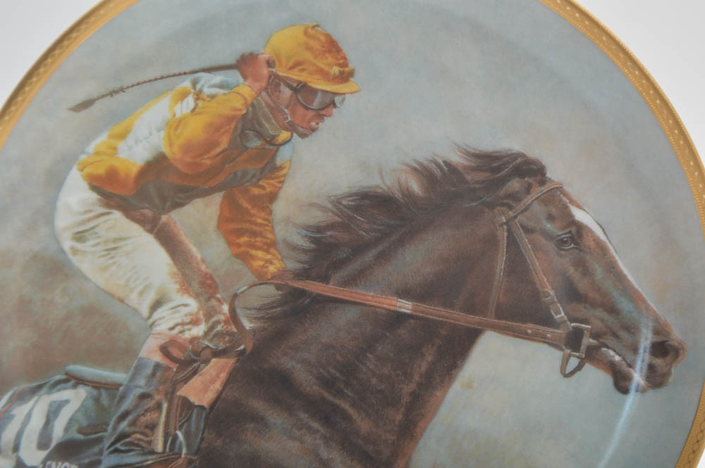 Fred Stone "Sunday Silence" Limited Edition Plate with COA