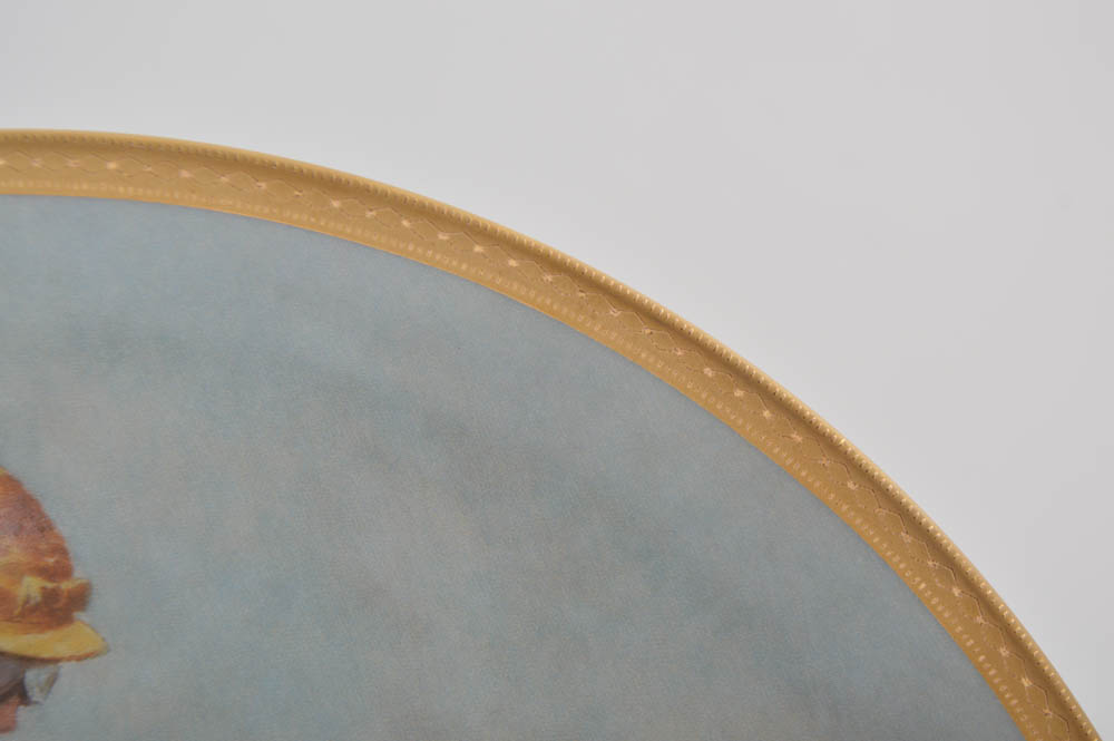 Fred Stone "Sunday Silence" Limited Edition Plate with COA