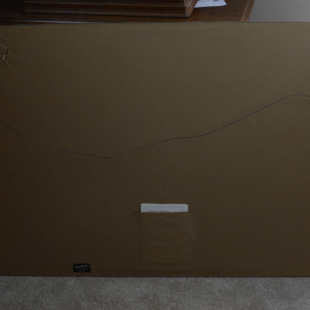 Robert Bateman Signed Offset Lithograph "Cheetah Profile"