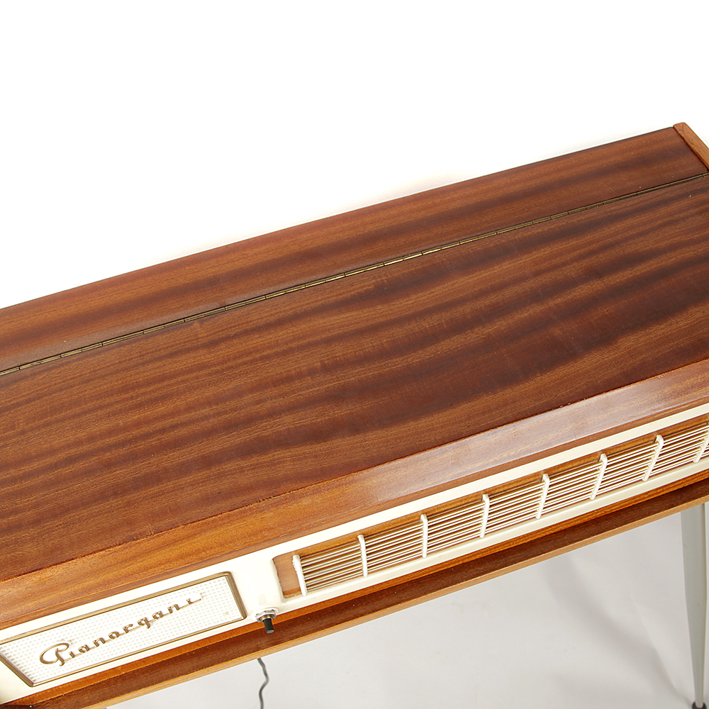 Italian "Pianorgan I"  Electric Reed Organ With Bench by Farfisa