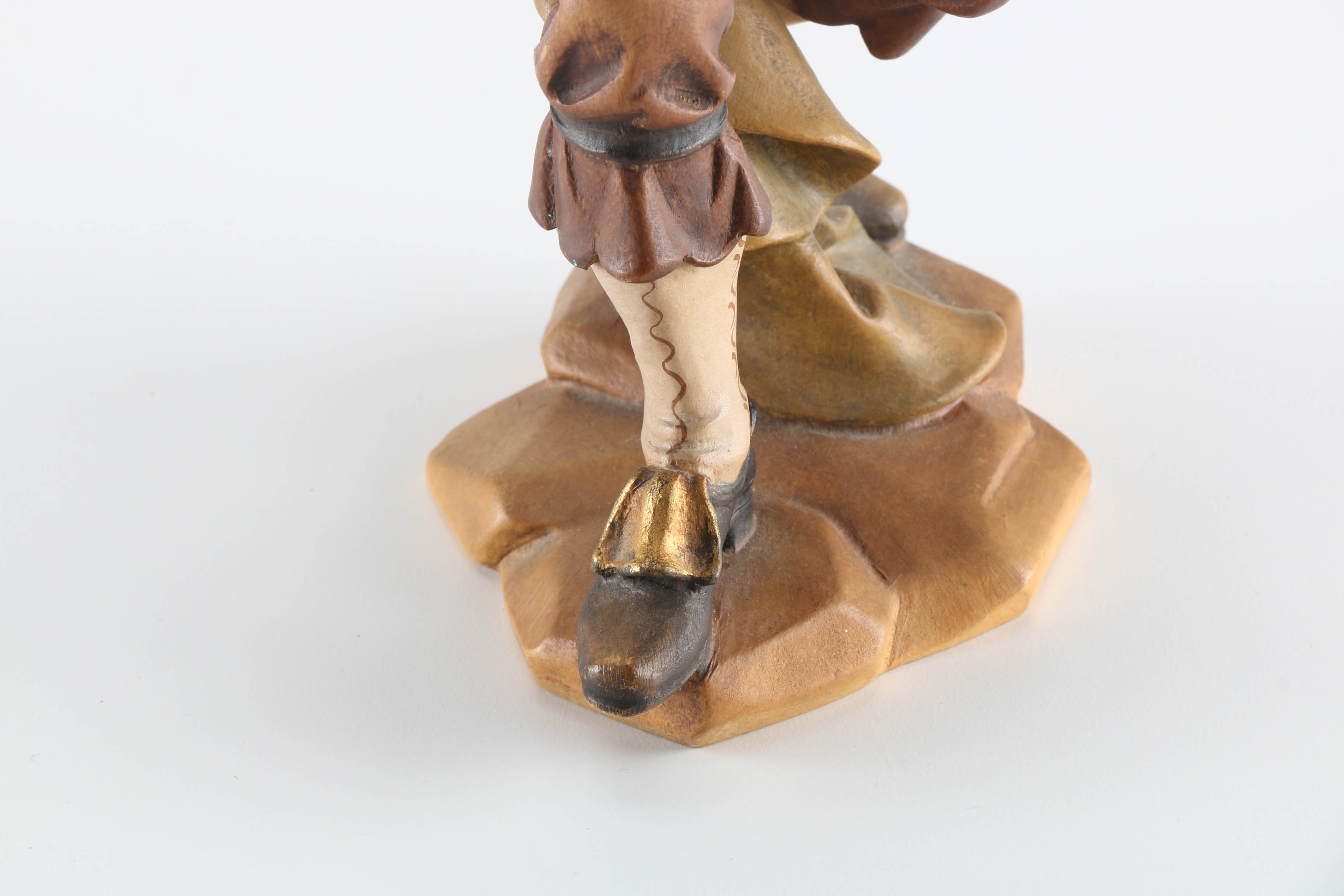 German Carved Wooden Figurines