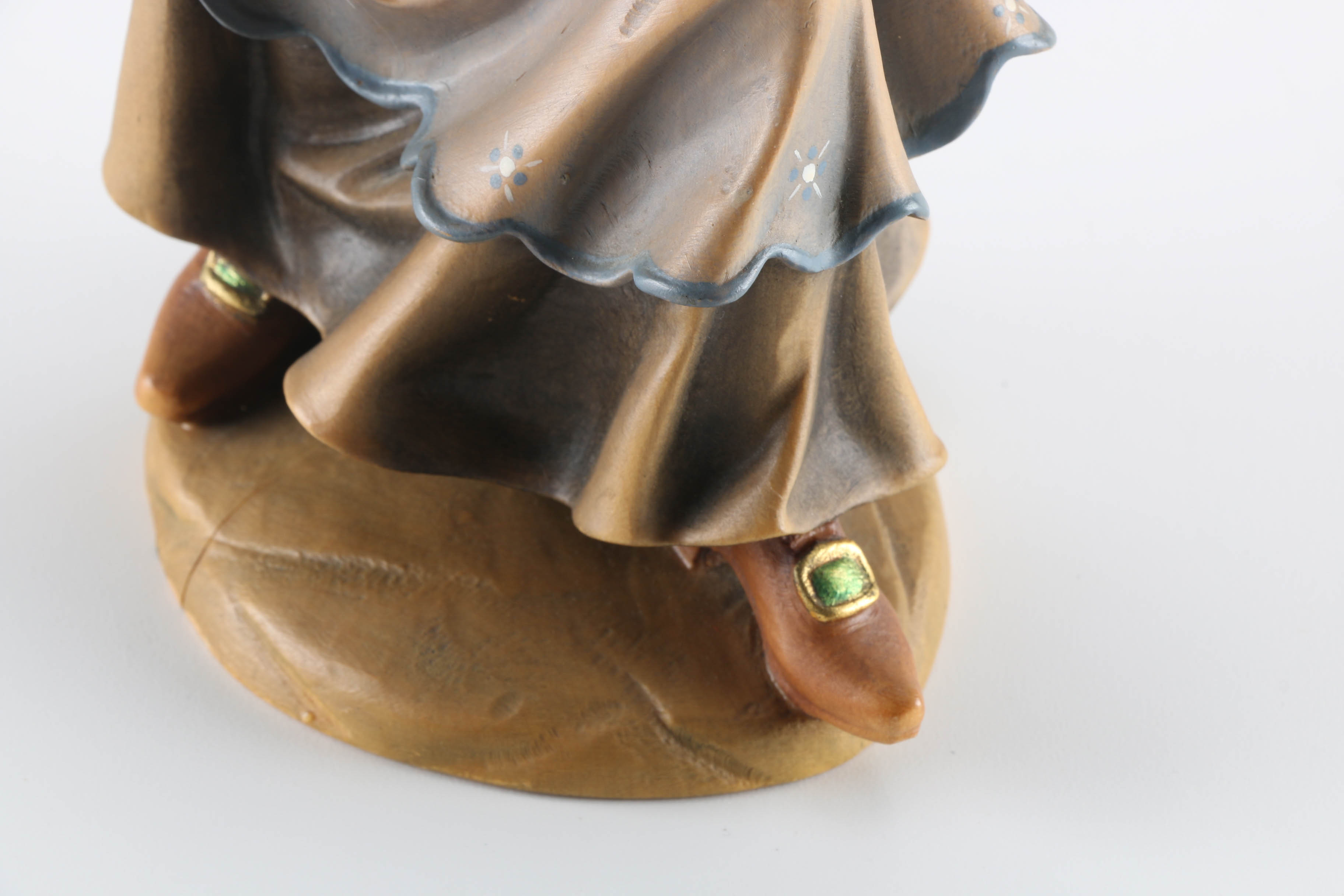 German Carved Wooden Figurines