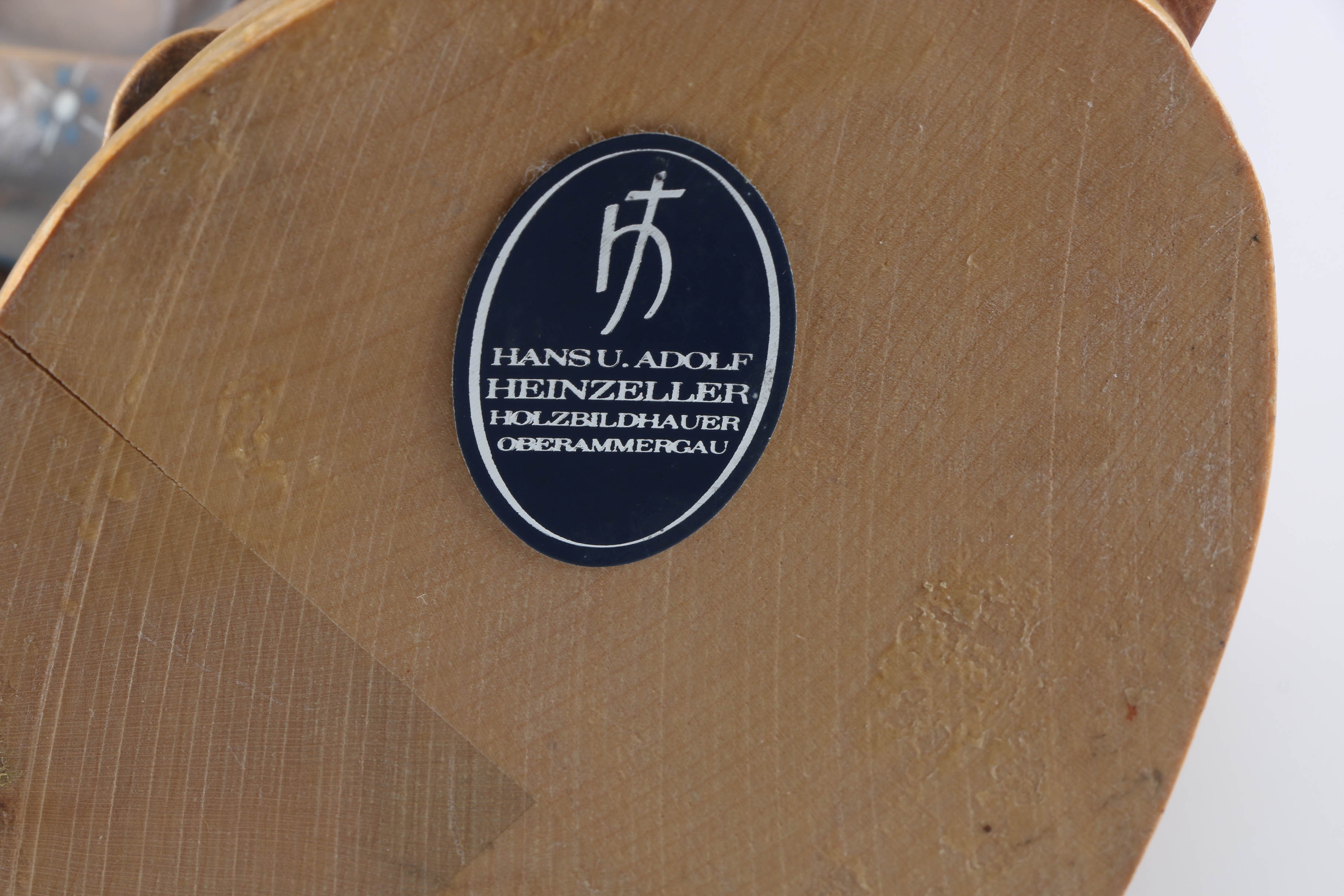 German Carved Wooden Figurines