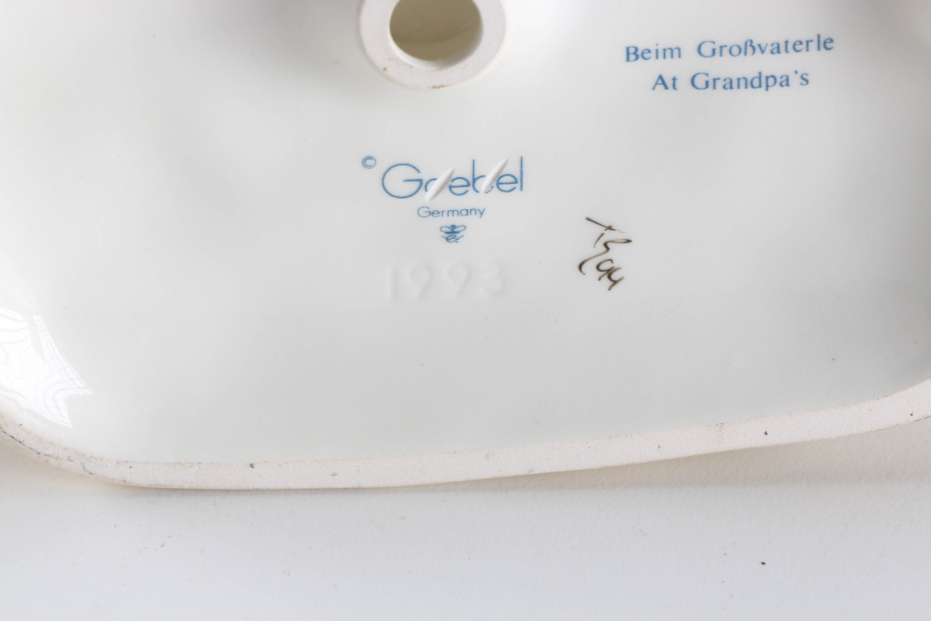 Hummel  "At Grandpa's" Figurine