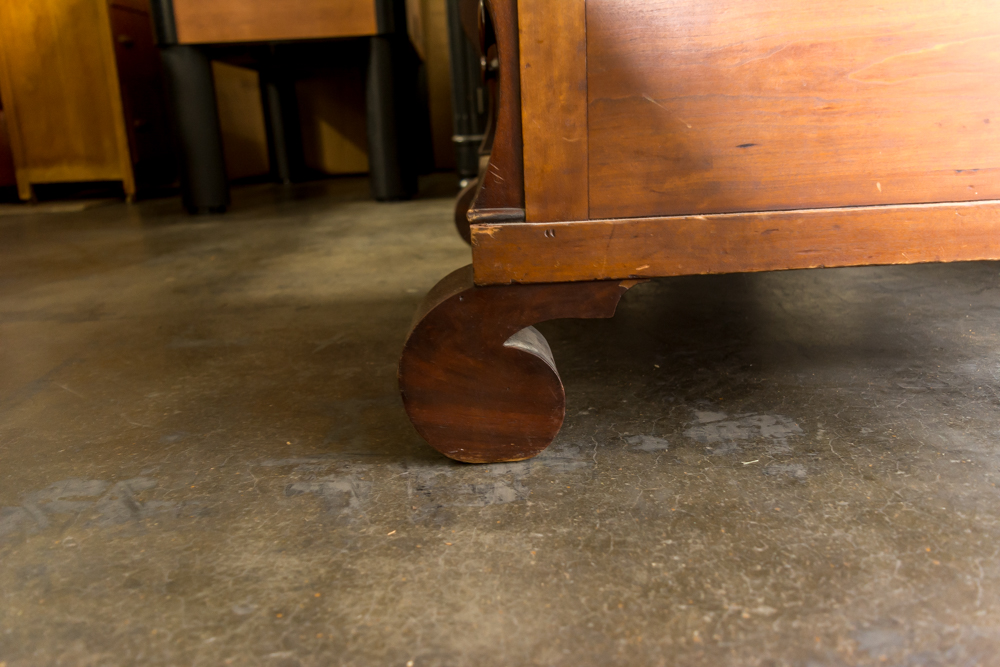 Mid 19th Century Empire Five-Drawer Chest