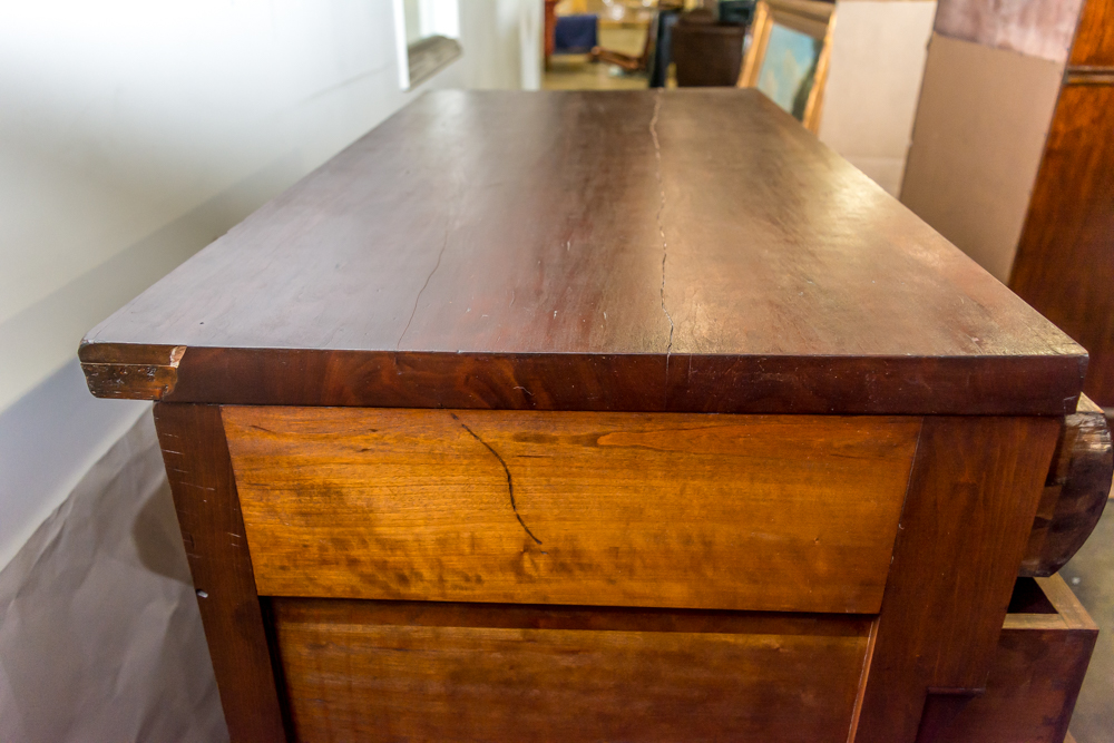 Mid 19th Century Empire Five-Drawer Chest