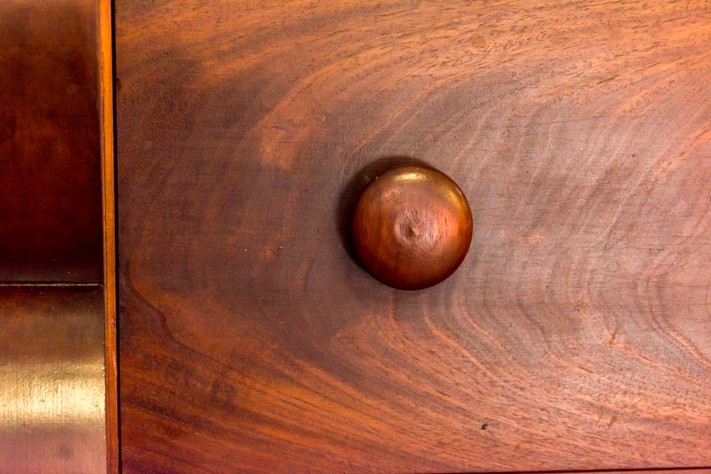 Mid 19th Century Empire Five-Drawer Chest