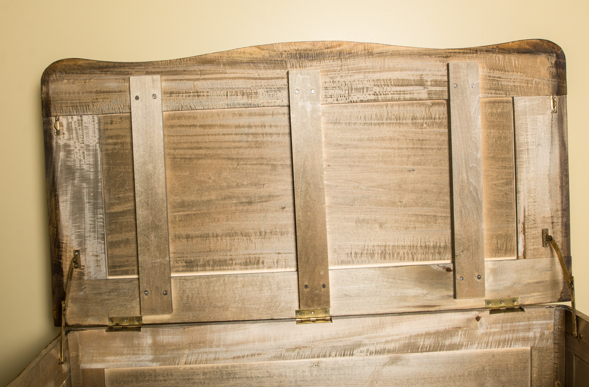 Carved Oak Hope Chest