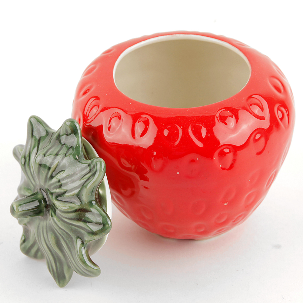 Four Ceramic Strawberry Jars from The House Of Webster