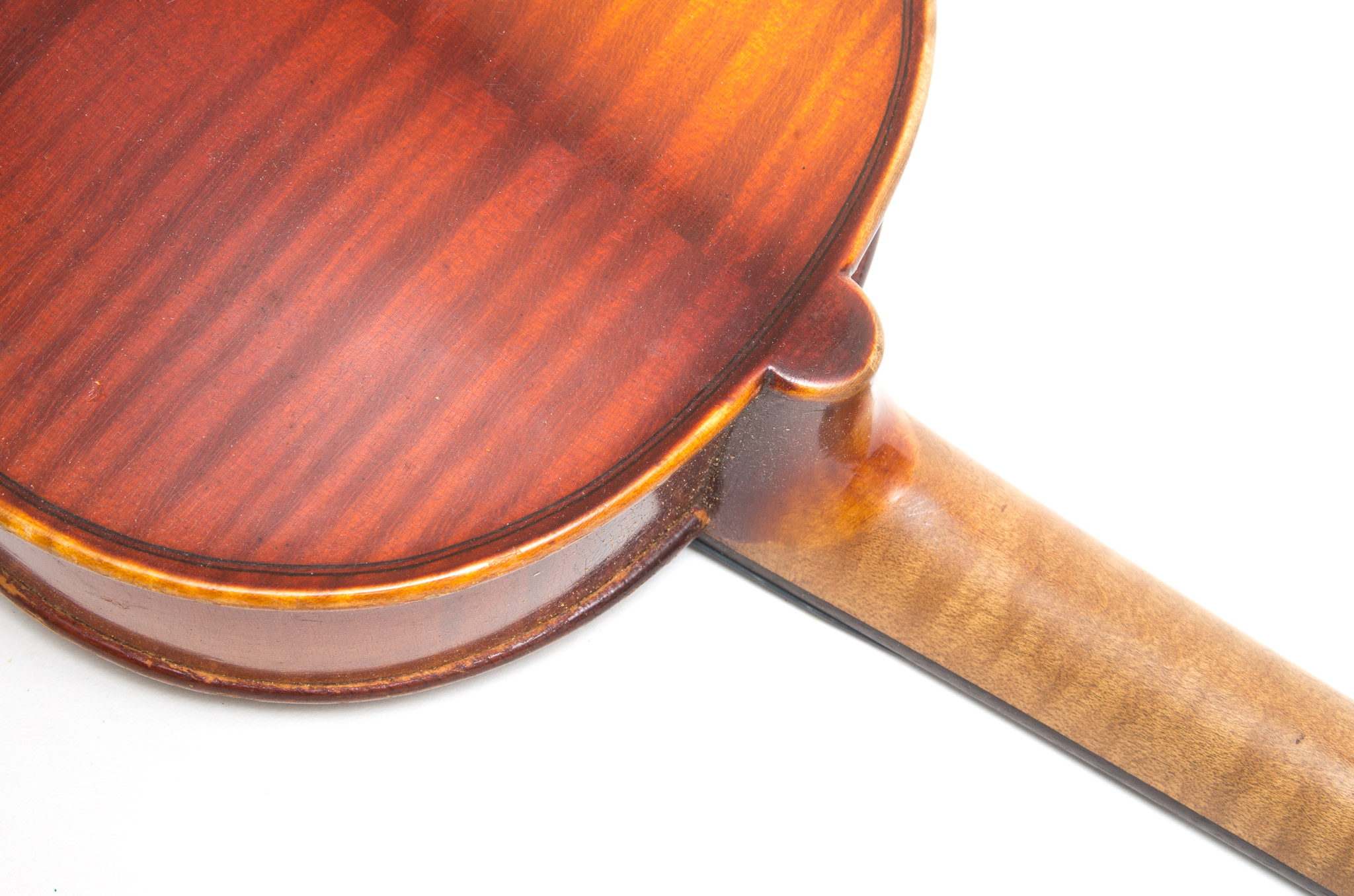 Vintage Violin With Eagle Lock Case and Bows