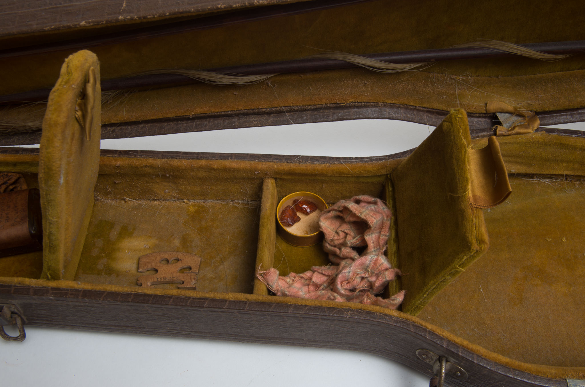 Vintage Violin With Eagle Lock Case and Bows