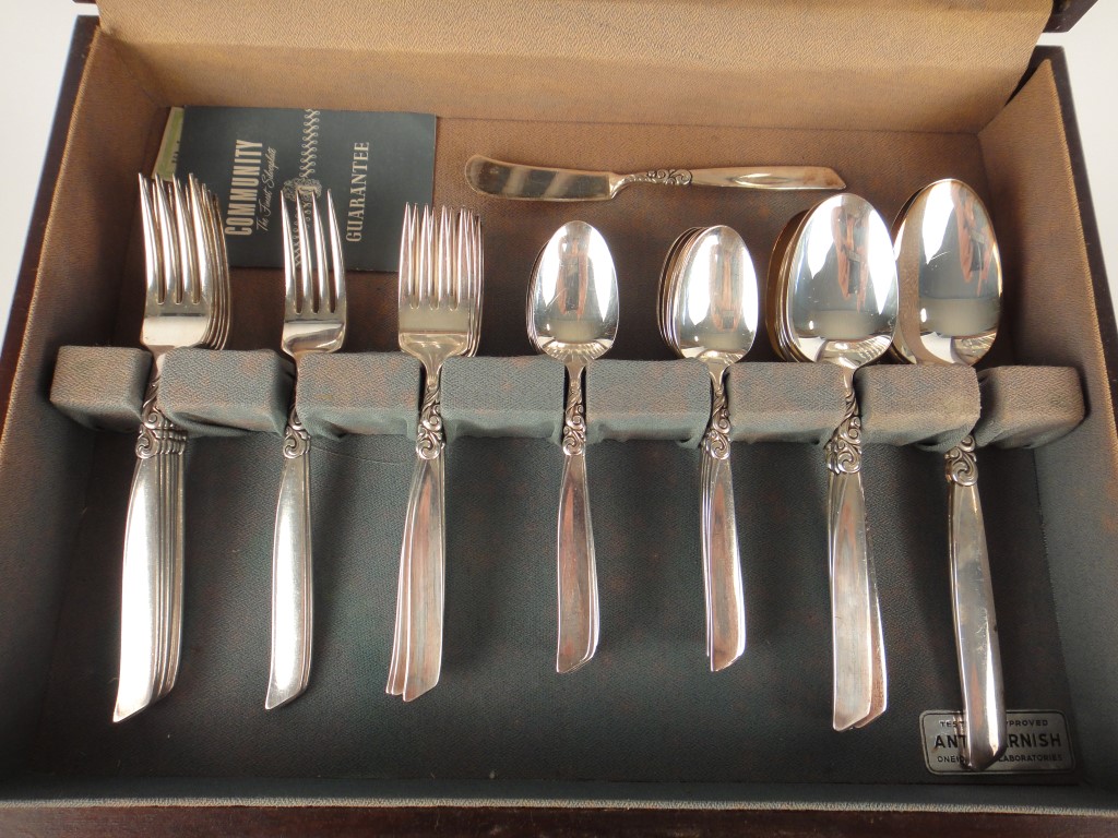 Vintage Oneida Community "South Seas" Silverplate Flatware